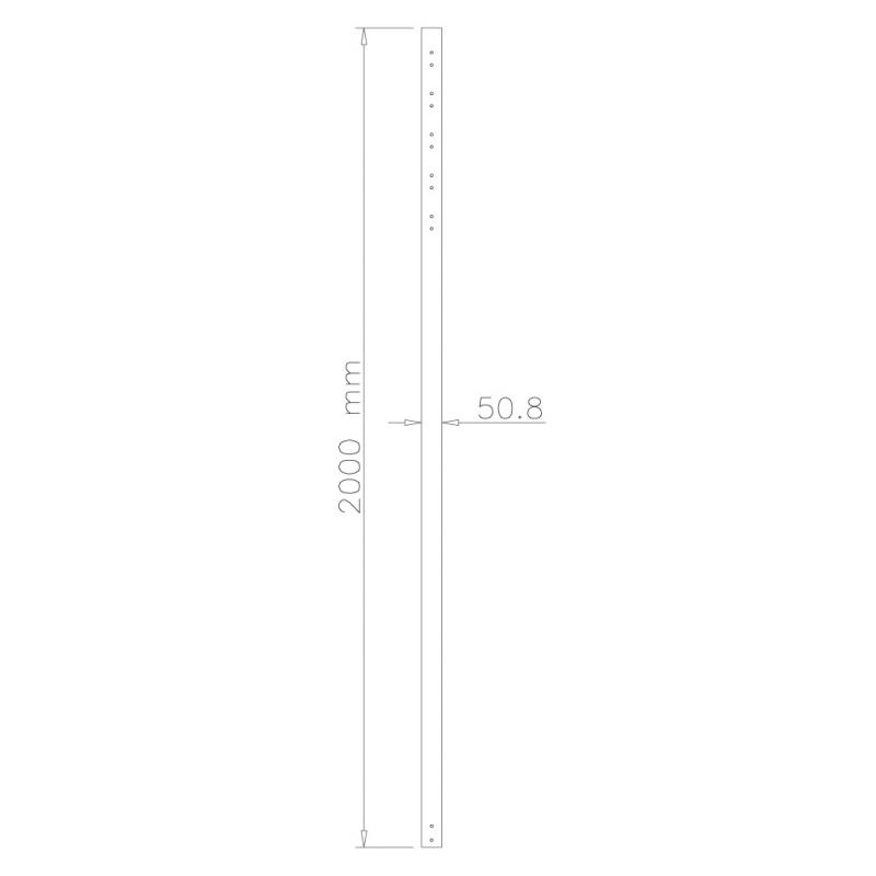 FPMA-CP200 FPMACP200 200 cm extension pole for FPMA-C200 C400SILVER PLASMA-C100 FPMAC200 C400SILVER PLASMAC100 (FPMA-CP200)