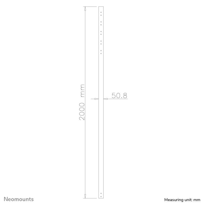 FPMA-CP200 FPMACP200 200 cm extension pole for FPMA-C200 C400SILVER PLASMA-C100 FPMAC200 C400SILVER PLASMAC100 (FPMA-CP200)