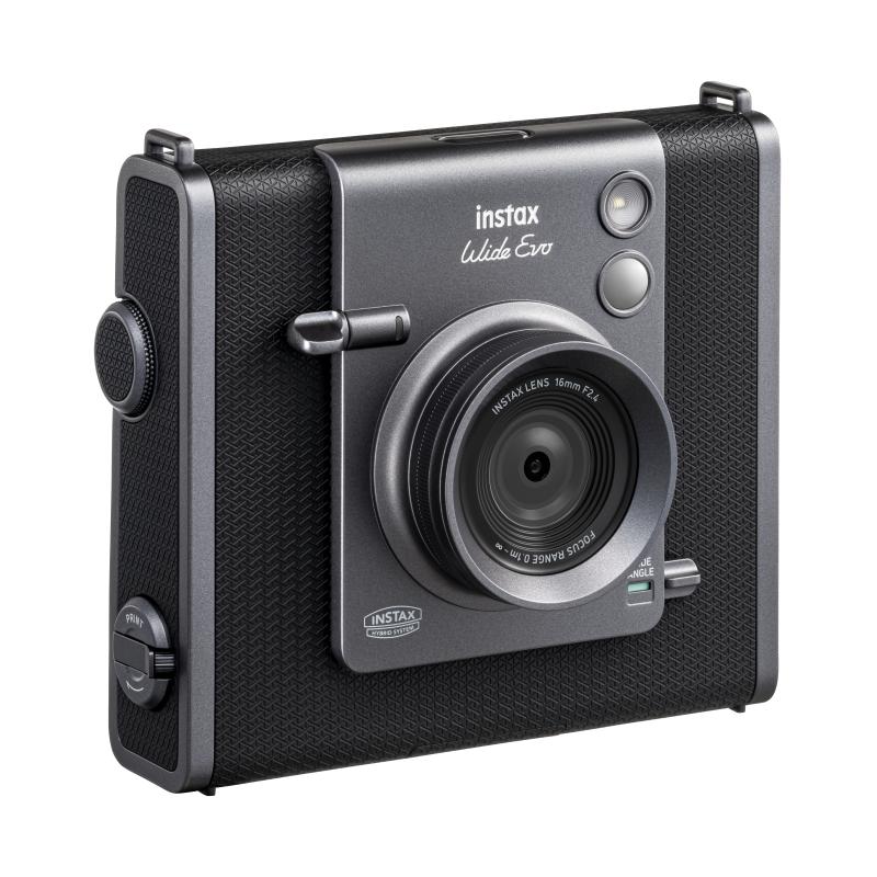Fujifilm Camera Instax WIDE Evo Black Schwarz EX D, CMOS (16840933)