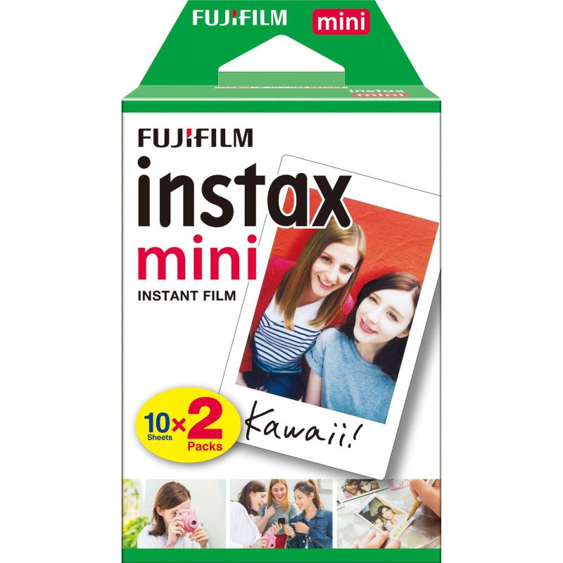 Fujifilm Instax Mini Instant-Farbfilm InstantFarbfilm ISO 800 Duopack (2x10) (16386016)