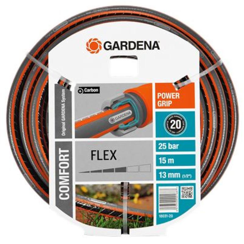 Gardena Comfort Flex Hose Pipe 15m 18031-20 1803120 (18031)