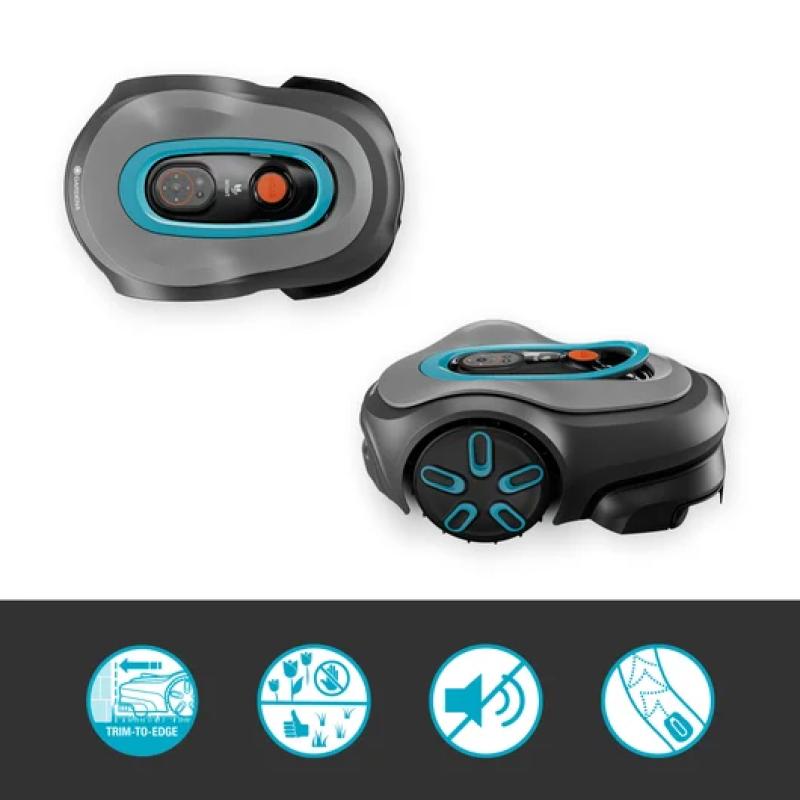Gardena Robotic Lawn Mower Smart SILENO Pro 600qm 19802-20 1980220 (19802-20)