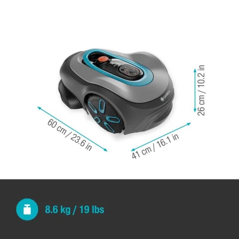 Gardena Robotic Lawn Mower Smart SILENO Pro 600qm 19802-20 1980220 (19802-20)