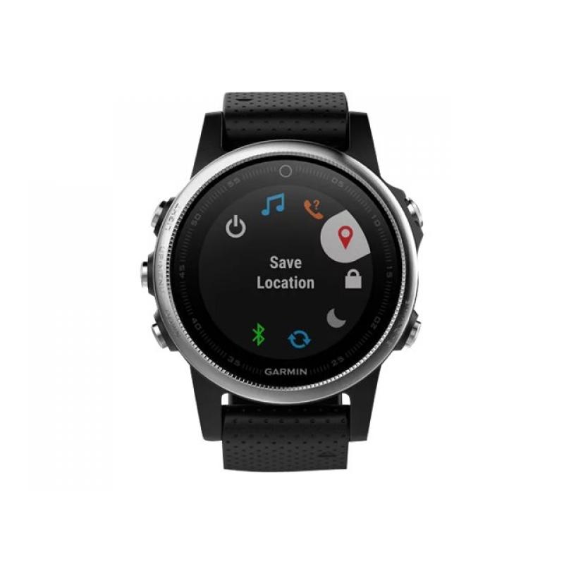 Garmin Smartwatch Fenix 5S black silver (010-01685-02) (0100168502)