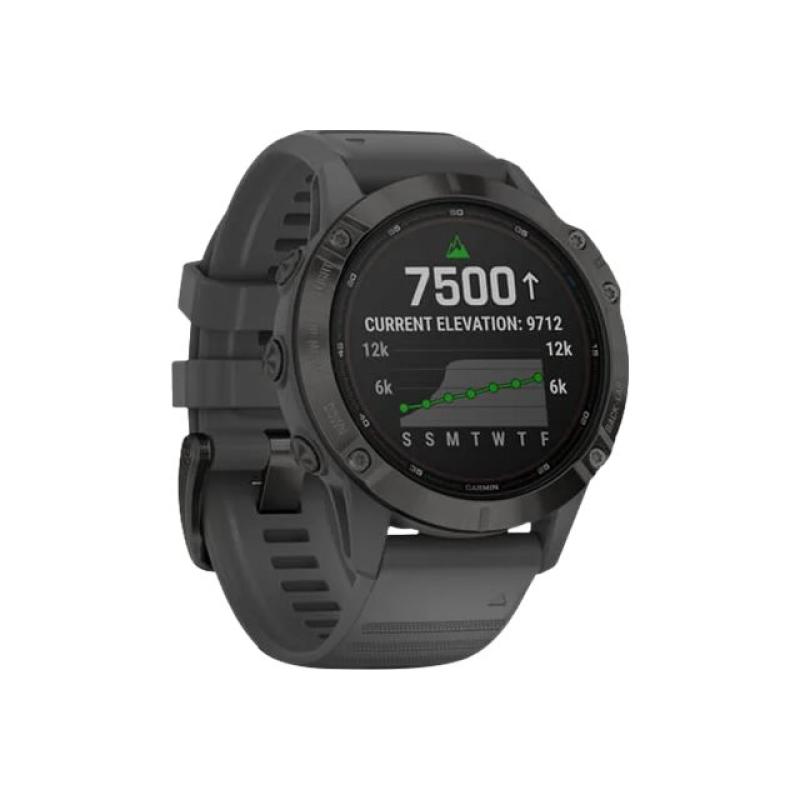 Garmin Smartwatch Fenix 6 Pro Solar black grey (010-02410-11) (0100241011)