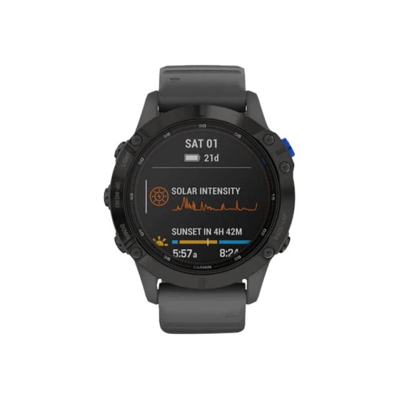 Garmin Smartwatch Fenix 6 Pro Solar black grey (010-02410-11) (0100241011)