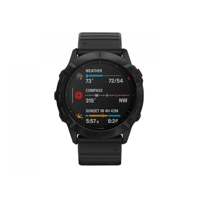 Garmin Smartwatch Fenix 6X Pro black Schwarz (010-02157-01) (0100215701)