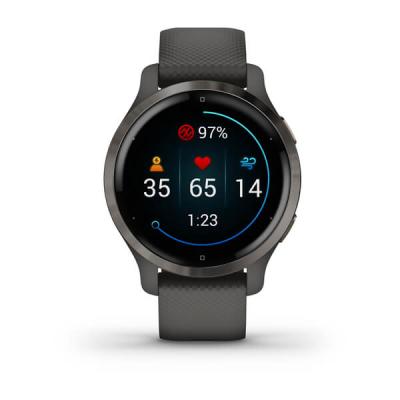 Garmin Smartwatch Venu 2s 110-175mm 110175mm graphite black grey (010-02429-10) (0100242910)