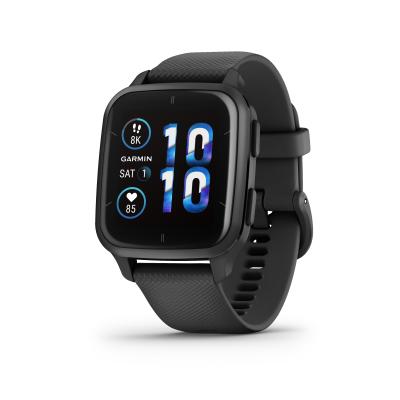 Garmin Smartwatch Venu Sq 2 Music 40mm black Slate gray (010-02700-10) (0100270010)