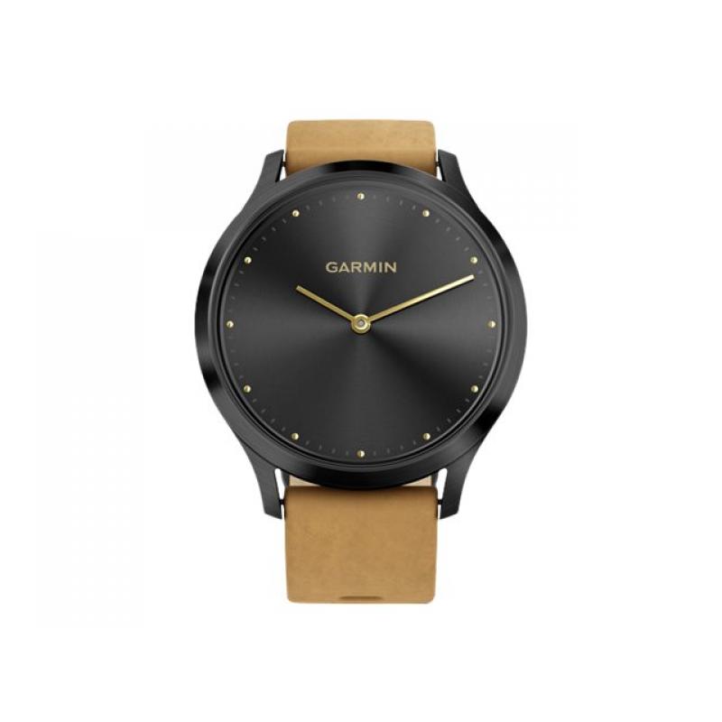 Garmin Smartwatch vivomove HR Premium black tan (010-01850-00) (0100185000)