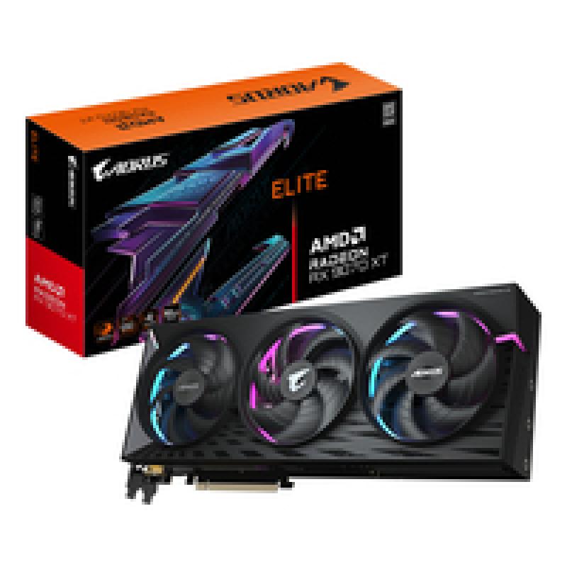 Gigabyte AORUS Radeon RX 9070 XT ELITE 16G  (GV-R9070XTAORUS (GVR9070XTAORUS E-16GD) E16GD)