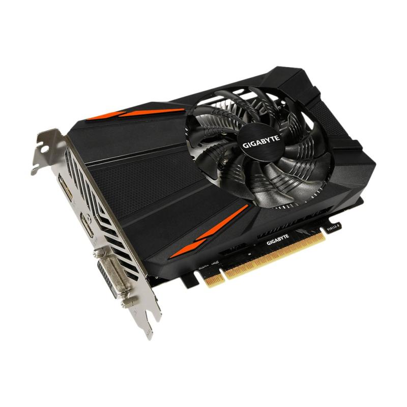 Gigabyte GeForce GTX 1050 Ti D5 4G Grafikkarte (GV-N105TD5-4GD) (GVN105TD54GD)