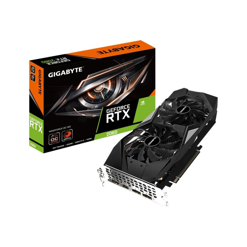 Gigabyte GeForce RTX 2060 WINDFORCE OC 12G (GV-N2060WF2OC-12GD) (GVN2060WF2OC12GD)