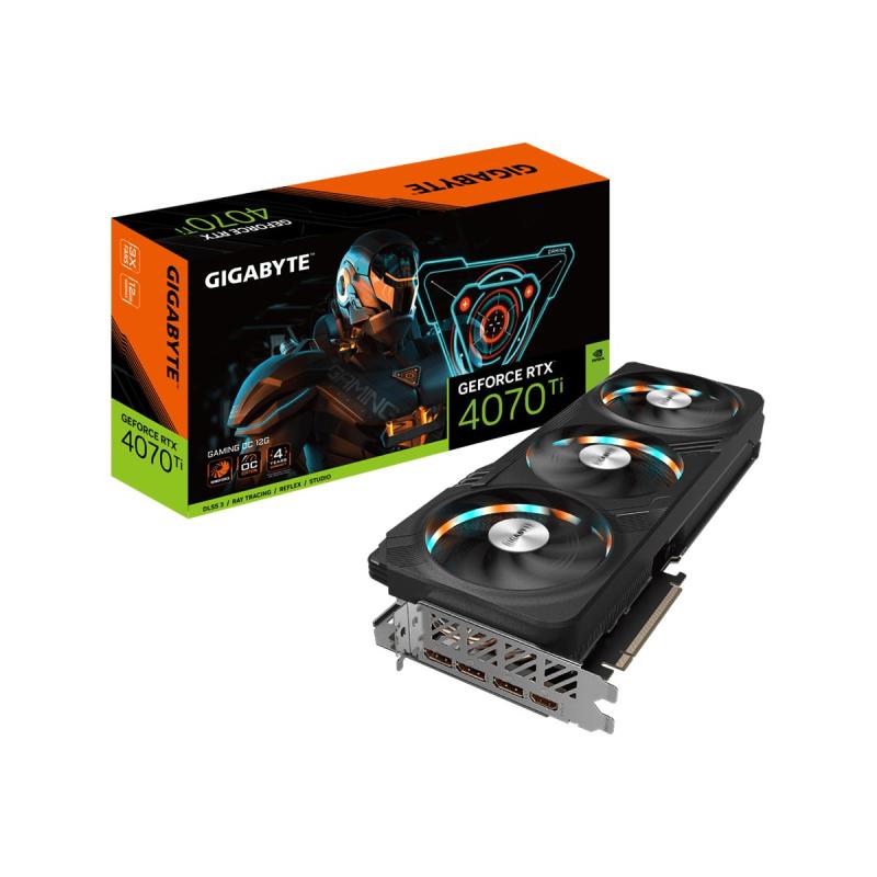 Gigabyte GeForce RTX 4070 Ti EAGLE 12G (GV-N407TEAGLE-12GD) (GVN407TEAGLE12GD)