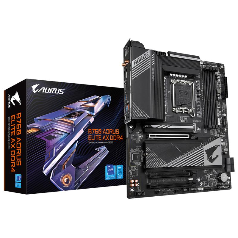 Gigabyte MB GBT Intel 1700 B760 A ELITE AX DDR4 (B760 A ELITE AX DDR4)