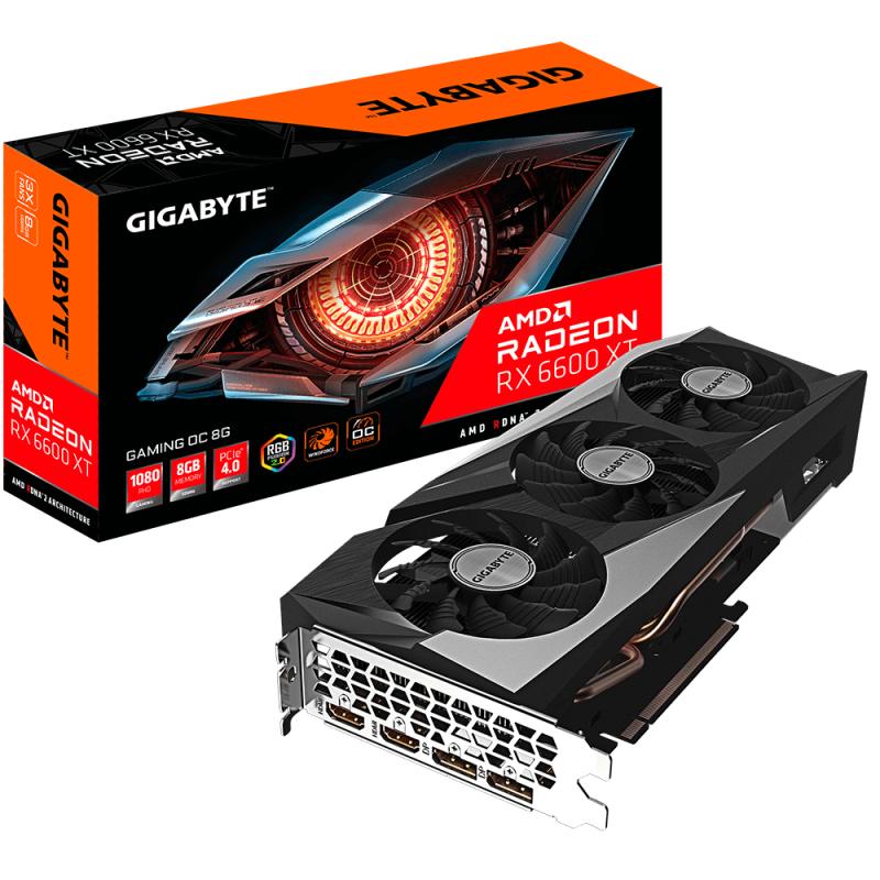 Gigabyte Radeon RX 6600 XT GAMING OC 8G (GV-R66XTGAMING (GVR66XTGAMING OC-8G) OC8G)