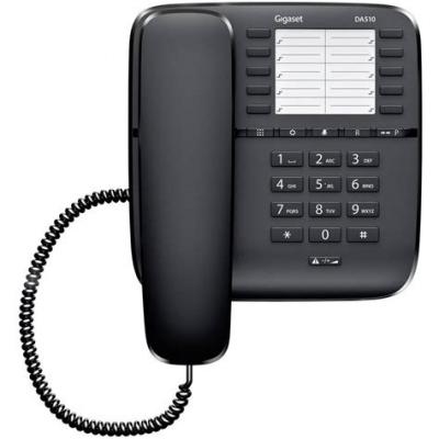 Gigaset Telefon DA510 Schwarz (S30054-S6530-B101) (S30054S6530B101)