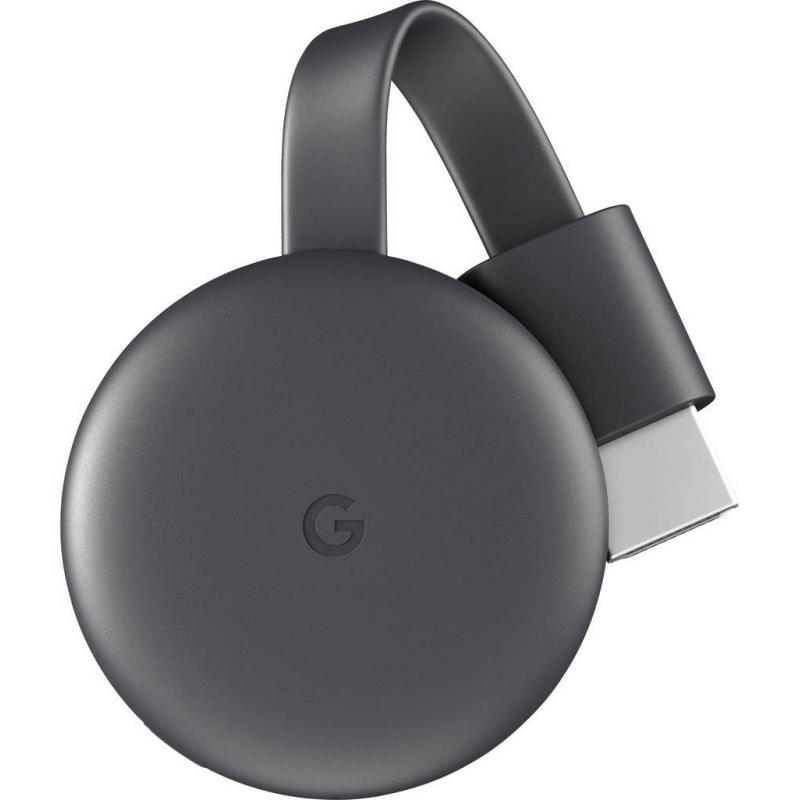 Google Chromecast 3 Black Schwarz (GA00439-DE) (GA00439DE)