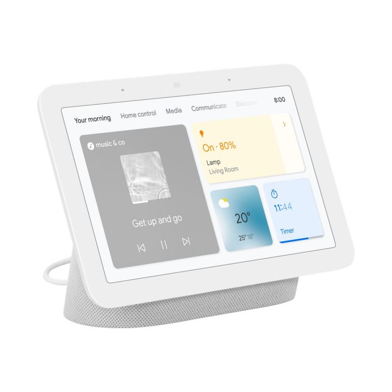 Google Nest Hub (2nd Gen) Smart-Display SmartDisplay Chalk (GA01331-EU) (GA01331EU)