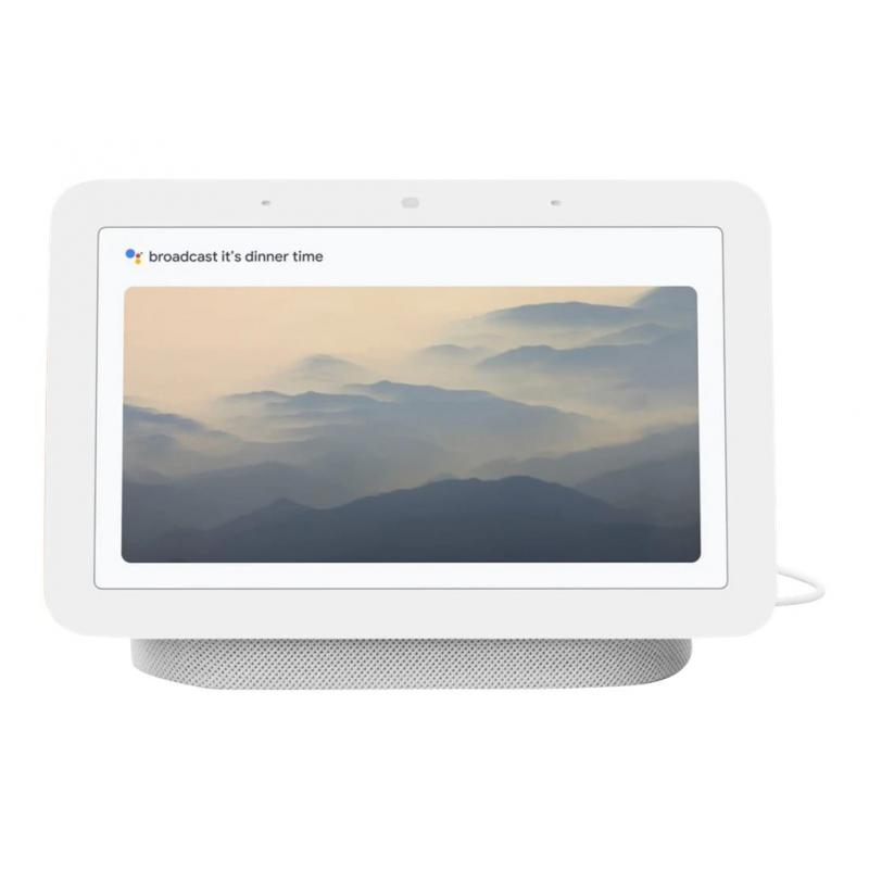 Google Nest Hub (2nd Gen) Smart-Display SmartDisplay Chalk (GA01331-EU) (GA01331EU)