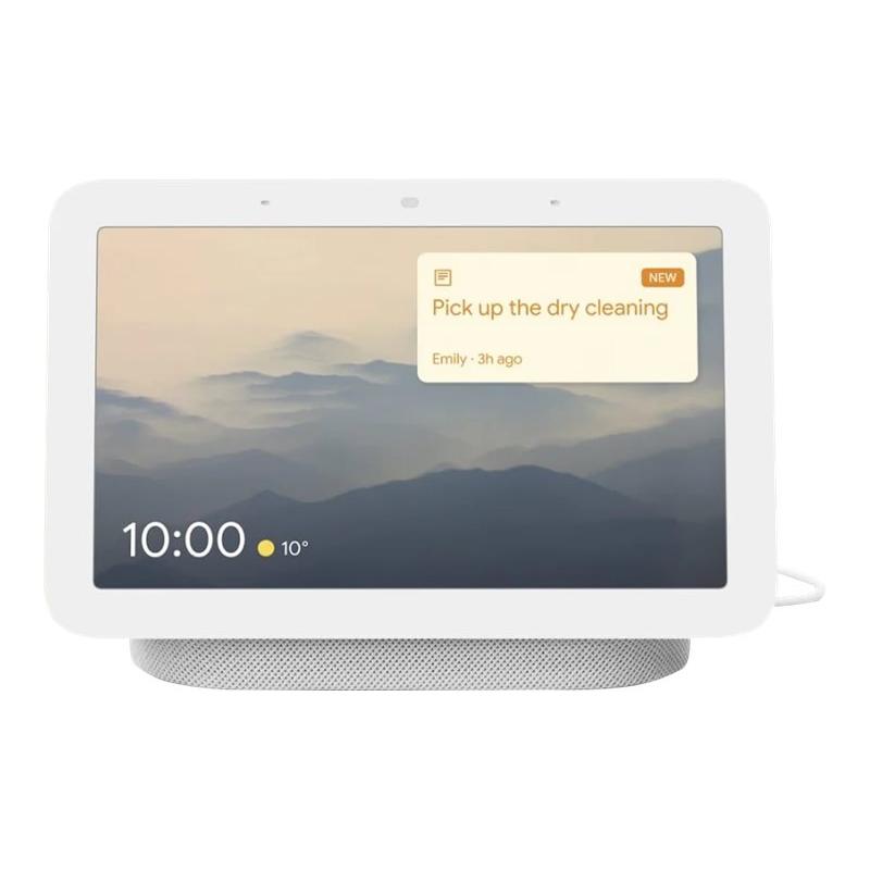 Google Nest Hub (2nd Gen) Smart-Display SmartDisplay Chalk (GA01331-EU) (GA01331EU)