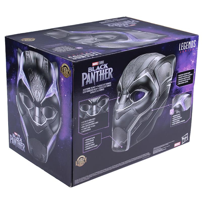 Hasbro Marvel Legends Series Black Schwarz Panther elektronischer Premium Helm (F3453)