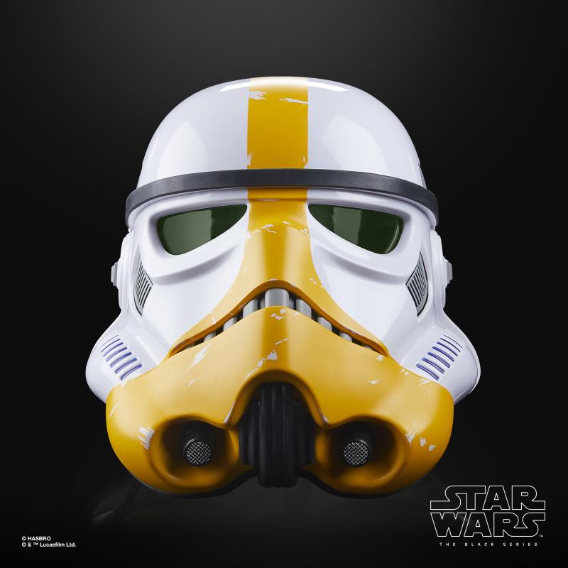 Hasbro Star Wars The Mandalorian Black Schwarz Series Elektronischer Helm Stormtrooper (F55485L0)