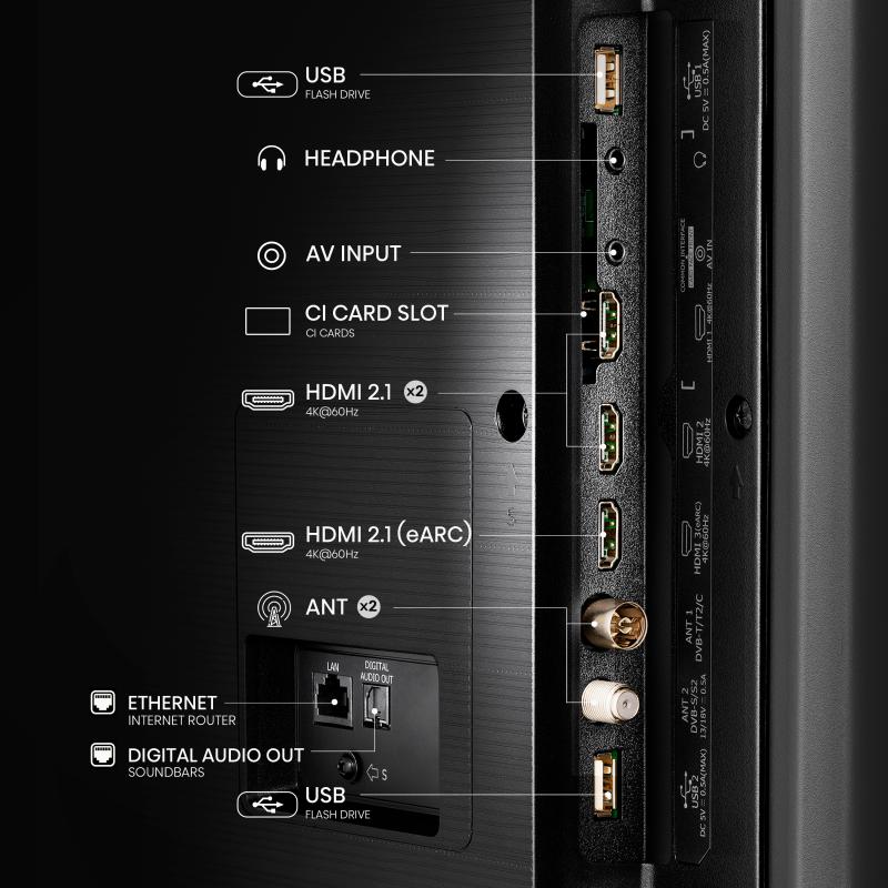 HISENSE TV (55A7NQ) QLED