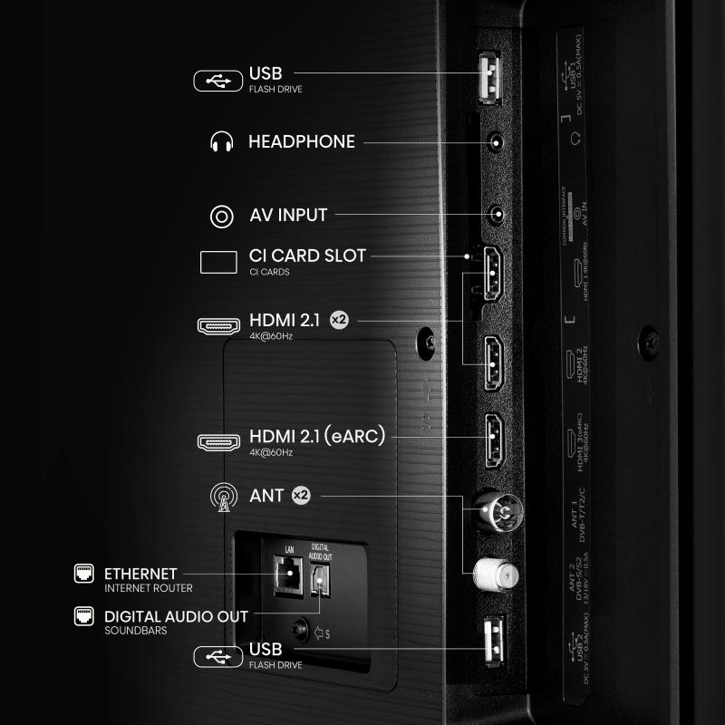 HISENSE TV (43A6N) LED UHD 4K SMART