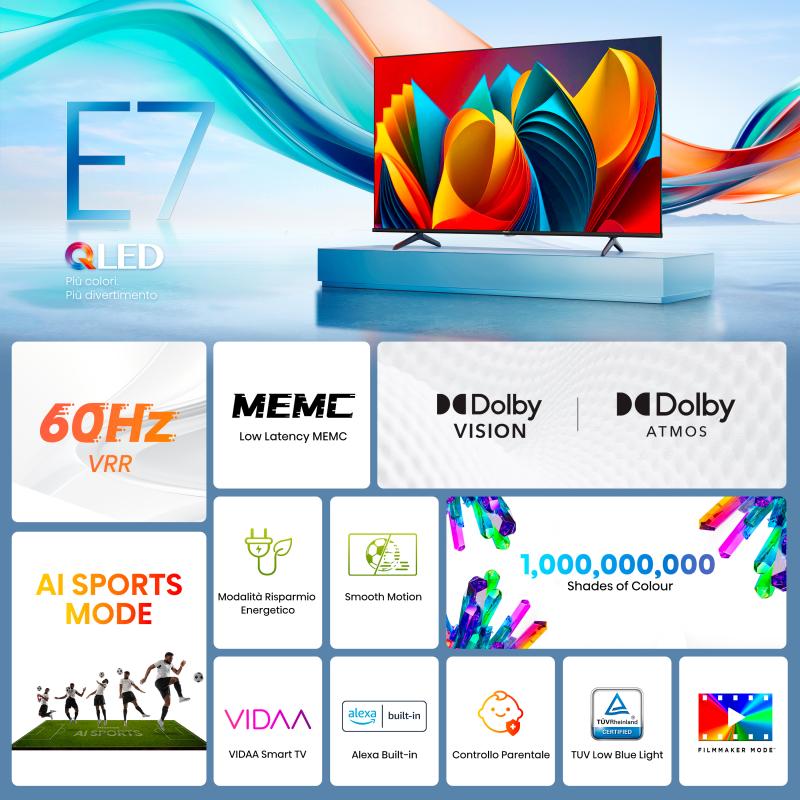 Hisense TV (43E7NQ)