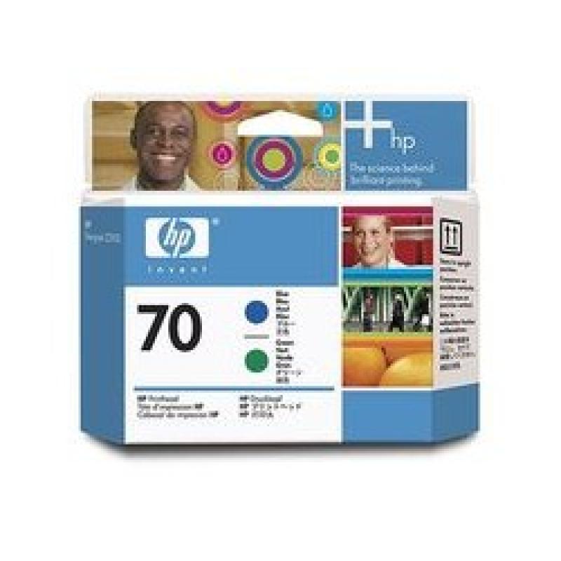 HP 70 Blau, grün Druckkopf für DesignJet Z3100 (C9408A)