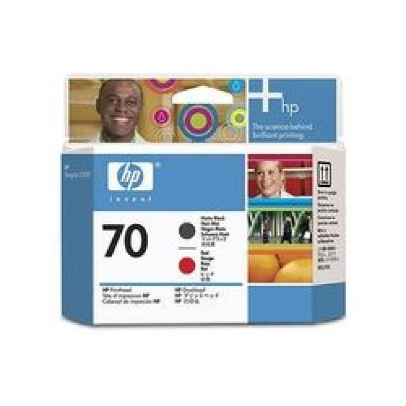 HP 70 Rot, mattschwarz Druckkopf für DesignJet Z3100 (C9409A)