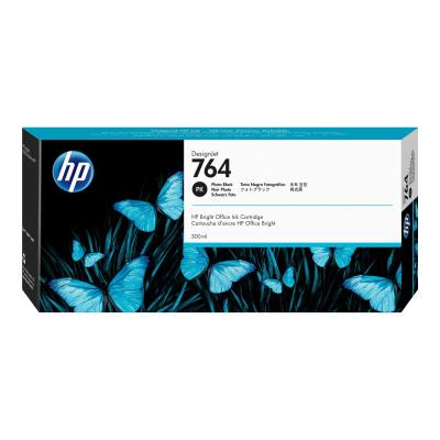 HP 764 300 ml Photo schwarz original Tintenpatrone (C1Q17A)