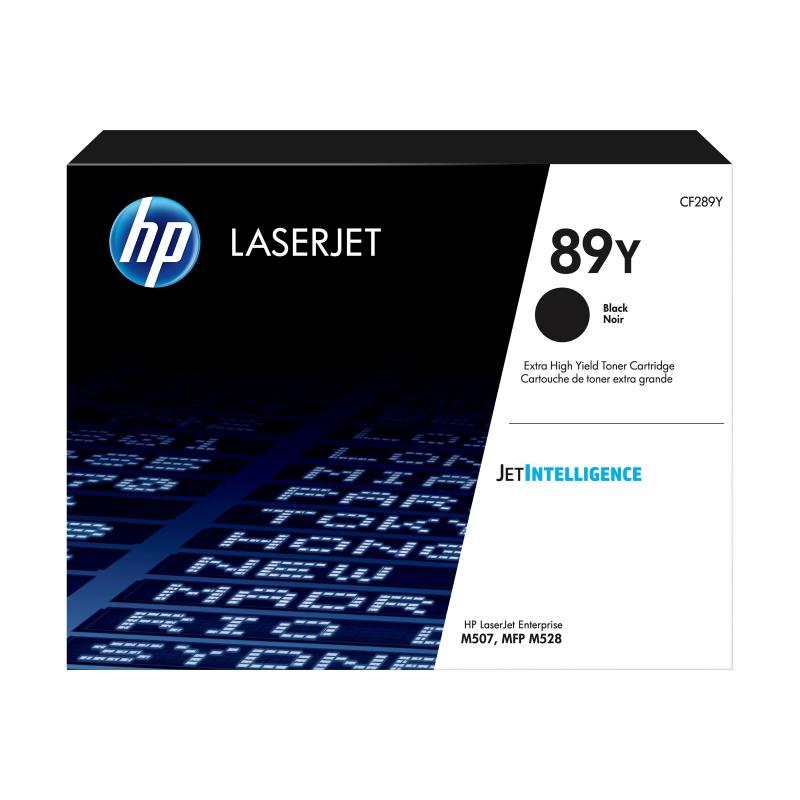 HP 89Y Schwarz Original- Original Tonerpatrone (CF289Y)