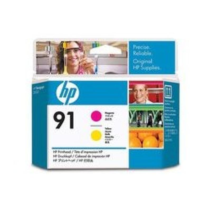 HP 91 Gelb, Magenta Druckkopf (C9461A) für DesignJet Z6100