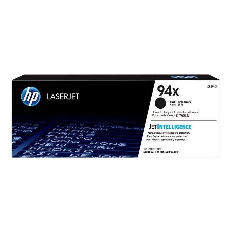 HP 94X Schwarz Original LaserJet Tonerpatrone (CF294X)