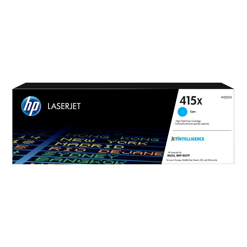 HP Cartridge 415X Cyan (W2031X)