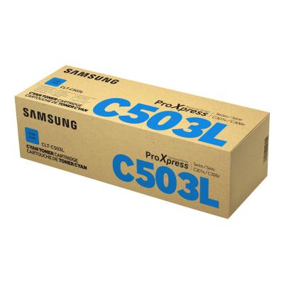 HP Cartridge Cyan CLT-C503L CLTC503L (SU014A)