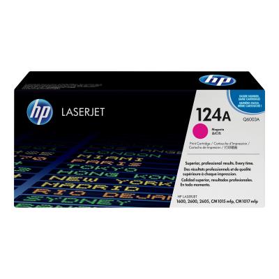 HP Cartridge No 124A HP124A HP 124A Magenta (Q6003A)