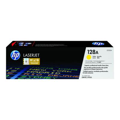 HP Cartridge No 128A HP128A HP 128A Yellow Gelb (CE322A)