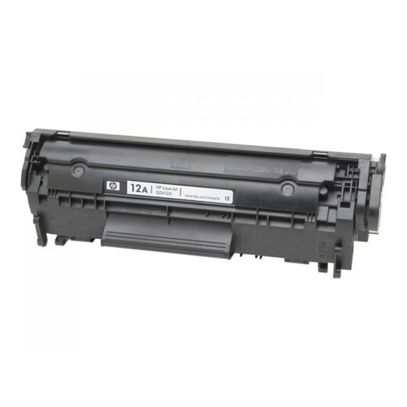 HP Cartridge No 12A HP12A HP 12A Black Schwarz (Q2612A)
