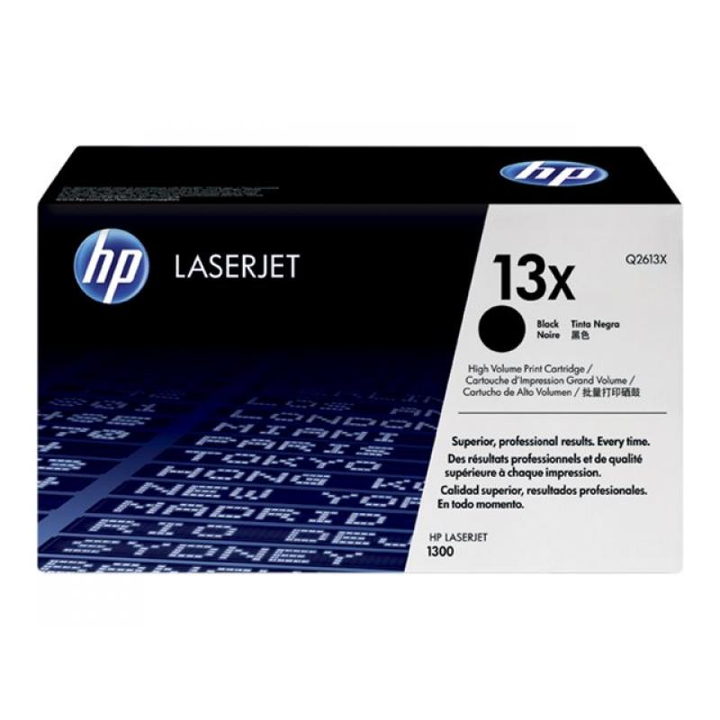 HP Cartridge No 13X HP13X HP 13X Black Schwarz (Q2613X)