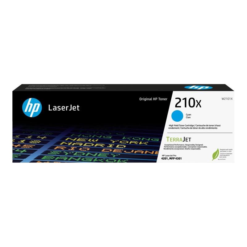 HP Cartridge No 210X HP210X HP 210X Cyan High Capacity (W2101X)
