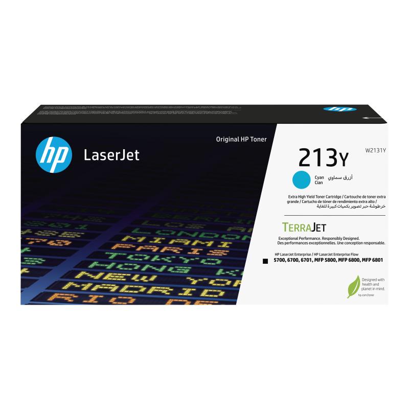 HP Cartridge No 213Y HP213Y HP 213Y Cyan Extra High Capacity (W2131Y)