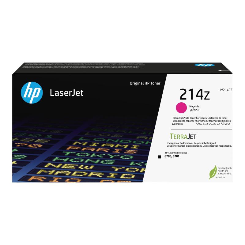 HP Cartridge No 214Z HP214Z HP 214Z Magenta Ultra High Capacity (W2143Z)