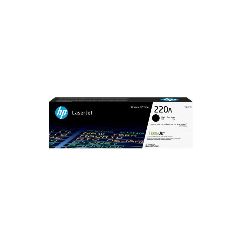 HP Cartridge No 220A HP220A HP 220A Black Schwarz (W2200A)