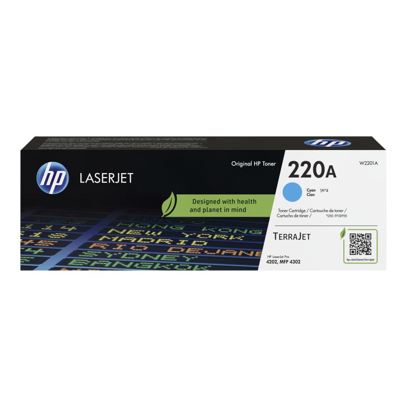 HP Cartridge No 220A HP220A HP 220A Cyan (W2201A)