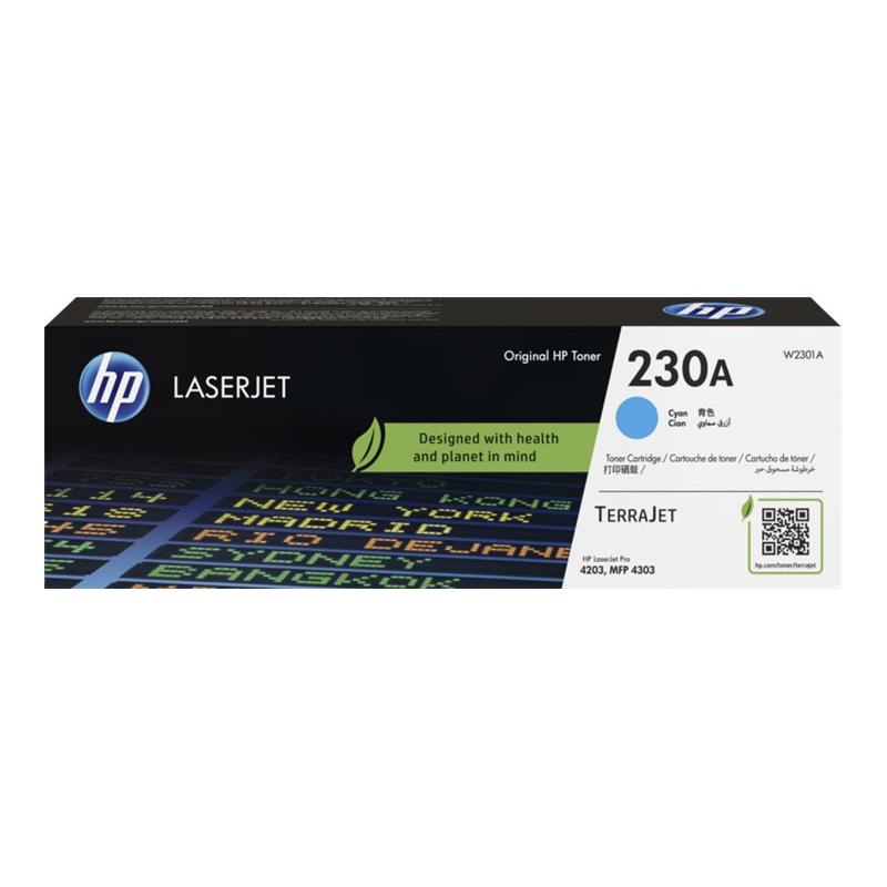 HP Cartridge No 230A HP230A HP 230A Cyan (W2301A)