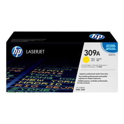 HP Cartridge No 309A HP309A HP 309A Yellow Gelb (Q2672A)