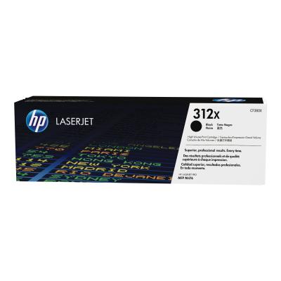 HP Cartridge No 312X HP312X HP 312X Black Schwarz HC (CF380X)